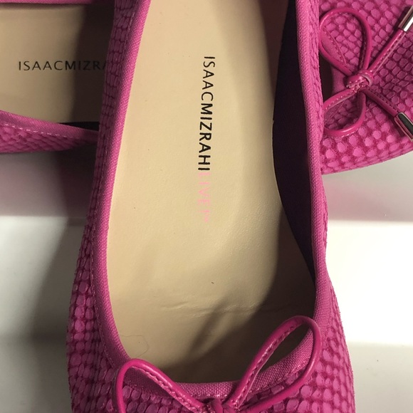 Isaac Mizrahi Live Ballerina Flats in Pink!! - Picture 5 of 12